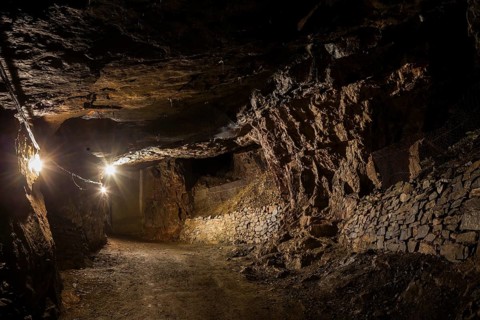 Old lime mine Miltitz