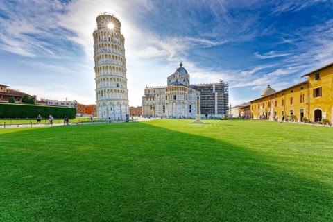 Leaning Tower, Torre pendente di Pisa, Cathedral, Cattedrale Metropolitana Primaziale di Santa
