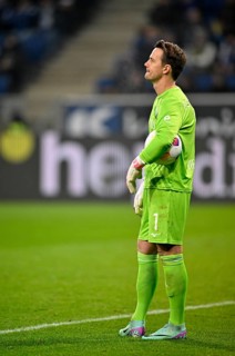Goalkeeper Manuel Riemann VfL Bochum BOC (01) disappointed, PreZero Arena, Sinsheim,