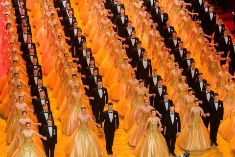 DEU Saxony Dresden 10th Semper Opera Ball in Dresden, dress rehearsal