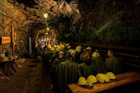 Mettenschicht in the Ehrenfriedersdorf tin mine