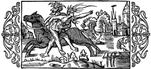 Olaus Magnus History of the Nordic Peoples. On the punishment of witches, 1555. The horned man
