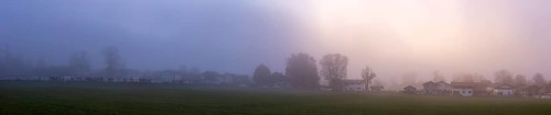 Fog, Bad Feilnbach, Bavaria, Germany, Europe