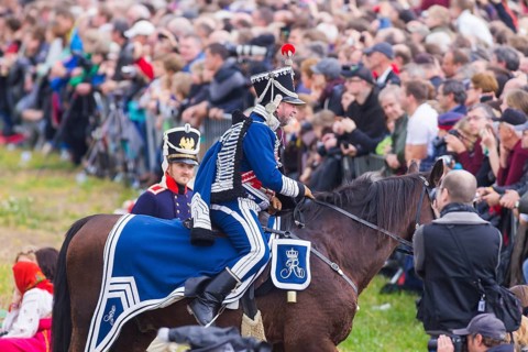 Re-enactment of the Battle of the Nations