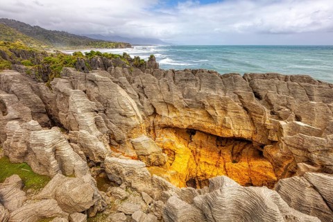 Pancake Rocks, Paparoa National Park, New Zealand, Oceania