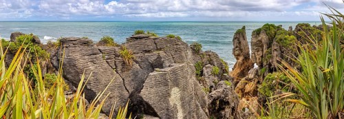 Pancake Rocks, Paparoa National Park, New Zealand, Oceania