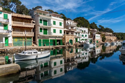 The fishing village of Cala Figuera, on the south-east coast, Majorca, Spain, Europe