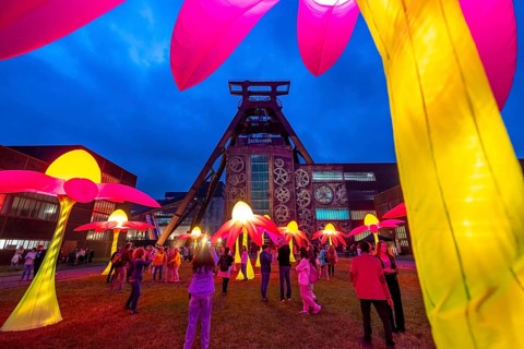 Extraschicht, the long night of industrial culture, cultural festival across the Ruhr region, 35