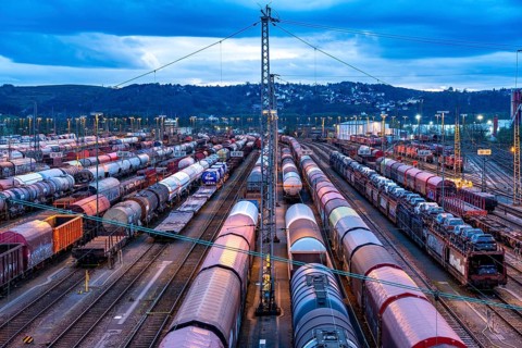 The Hagen-Vorhalle marshalling yard, one of the 9 largest in Germany, is located on the
