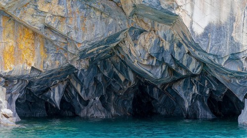 Marble Caves, Puerto Rio Tranquilo, Chile Chico, Aysen, Chile, South America