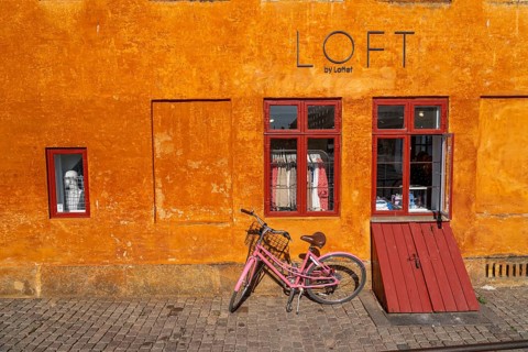 Christianshavns, fashion shop, old district, at the same time very lively and hip neighbourhood,