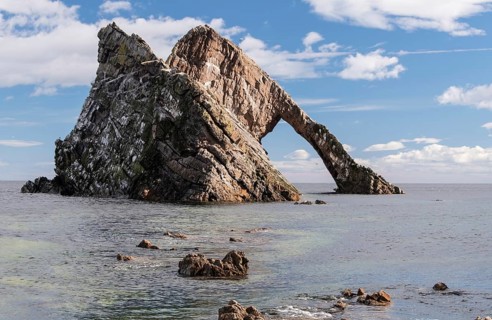 Bow Fiddle Rock, Portknockie, Scotland, Great Britain