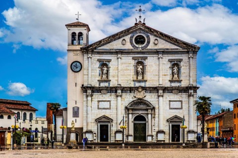 Cathedral Parrocchia del Santissimo Redentore in Piazza Grande, Piazza Vittorio Emanuele, planned