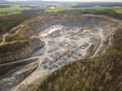 Natursteinwerke Weiland GmbH is a family business that operates several granite and greywacke stone