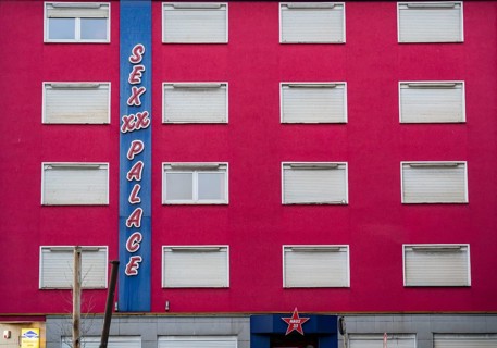 Red light district, VulkanstraÃŸe, brothels, brothels, brothels, bars, prostitution, closed during