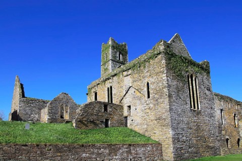 Historic ruins of Timoleague Friary, County Cork, Ireland, Irish Republic, Europe