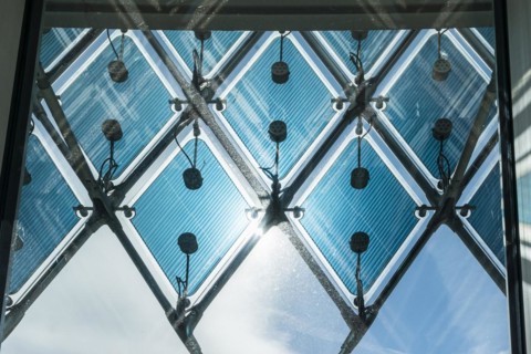 Novartis Pavilion, architecture firm AMDL CIRCLE and architect Michele De Lucchi, Novartis Campus,