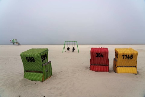 North Sea island of Langeoog, early summer, shortly after the first easing of the lockdown in the