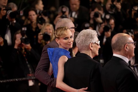 Cannes, France, 20.5.2024: Diane Kruger at the premiere of The Shrouds' on the red carpet of the