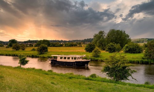 River in the Lower Oder Valley National Park, Criewen, Brandenburg, Germany, Europe