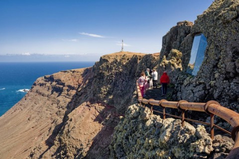 Mirador del RÃ­o viewpoint designed by the artist César Manrique, Lanzarote, Canary Islands, Canary