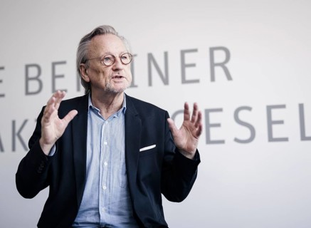 Peter Brandt, recorded during an interview at the NBR office in Berlin. 09.05.2022