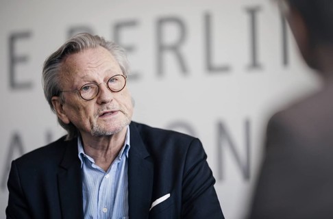 Peter Brandt, recorded during an interview at the NBR office in Berlin. 09.05.2022