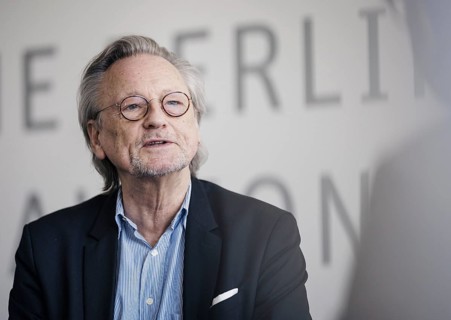 Peter Brandt, recorded during an interview at the NBR office in Berlin. 09.05.2022
