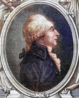 Johann Baptist Hermann Maria Baron de Cloots, called Anacharsis Cloots (born 24 June 1755 at