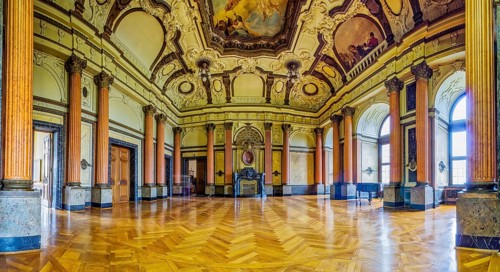 Palais Innen Panorama Bückeburg Germany