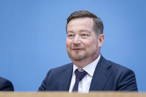 Uli Grötsch, Federal Police Commissioner to the German Bundestag, recorded during the presentation