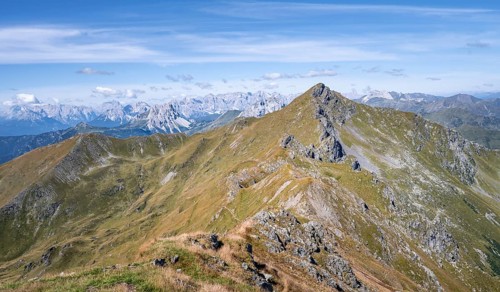 Carnic Main Ridge, Carnic High Trail, Carnic Alps, Carinthia, Austria, Europe