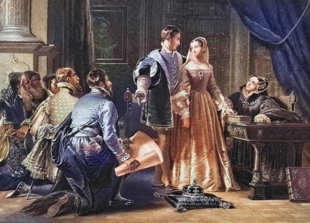 Lady Jane Grey's reluctance to accept the crown Sion House 8 July 1553. from The National and