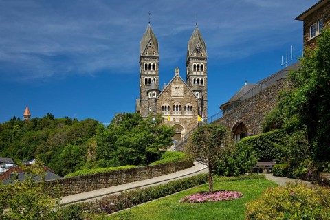 Roman Catholic parish church in Clerf or French Clervaux or Luxembourgish CliÃ¤rref or Klierf,