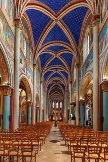 Eglise de Saint-Germain-des-Pres, Saint-Germain-des-Pres, Paris, Ile de France, France, Paris,