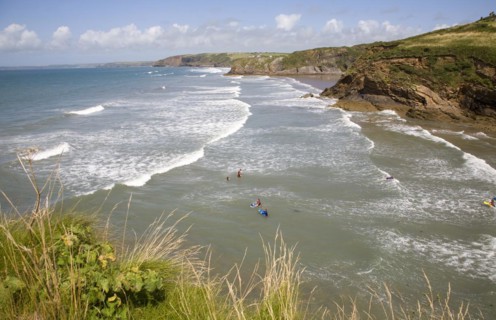 Little Haven Pembrokeshire coast national park Wales, United Kingdom, Europe