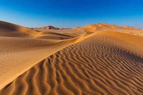 Rub al-Shali, the largest desert on earth in Oman, Rub al-Chali, Empty Quarter nea, Salalah, Dhofar