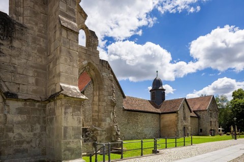 Walkenried Abbey is a former Cistercian abbey in Walkenried, situated on the southern edge of the