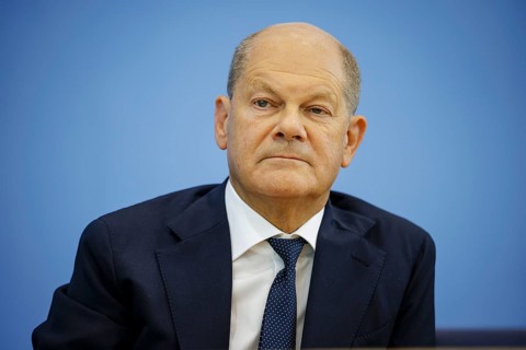 Olaf Scholz (SPD), Federal Chancellor, presents the 2025 budget at the BPK. Berlin, 05.07.2024.