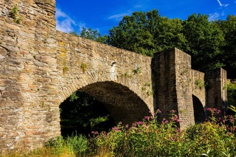 The Old Fathers' Bridge was an aqueduct and the most important water management facility of the