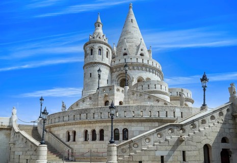 Hungary, tourist and travel attractions Fisherman Bastion, lookouts and panoramic views of