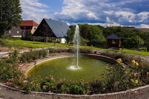 Wildenfels Castle Rose Garden