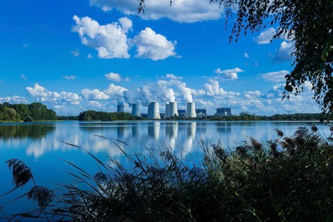 The JÃ¤nschwalde power plant is a thermal power plant in the south-east of Brandenburg, which is