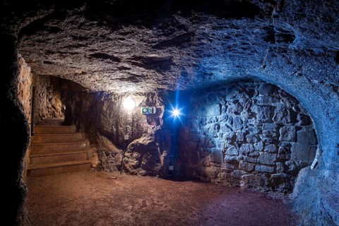 The total length of the passages under Geithain is 1100 m, of which 412 m are currently accessible.