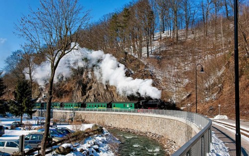 Little railway in the Rabenauer Grund