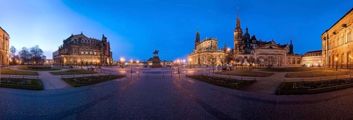 Theatre Square in Dresden