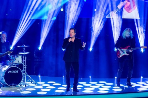 Christmas with us with Kim Fisher, dress rehearsal, Karat