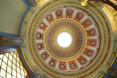 Albrechtsberg Palace, interior views