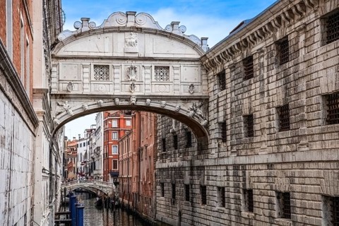 Bridge of Sighs, Ponte dei Sospiri, Venice, Veneto, Italy, Europe