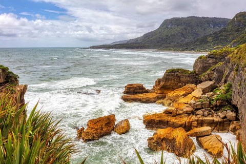 Pancake Rocks, Paparoa National Park, New Zealand, Oceania